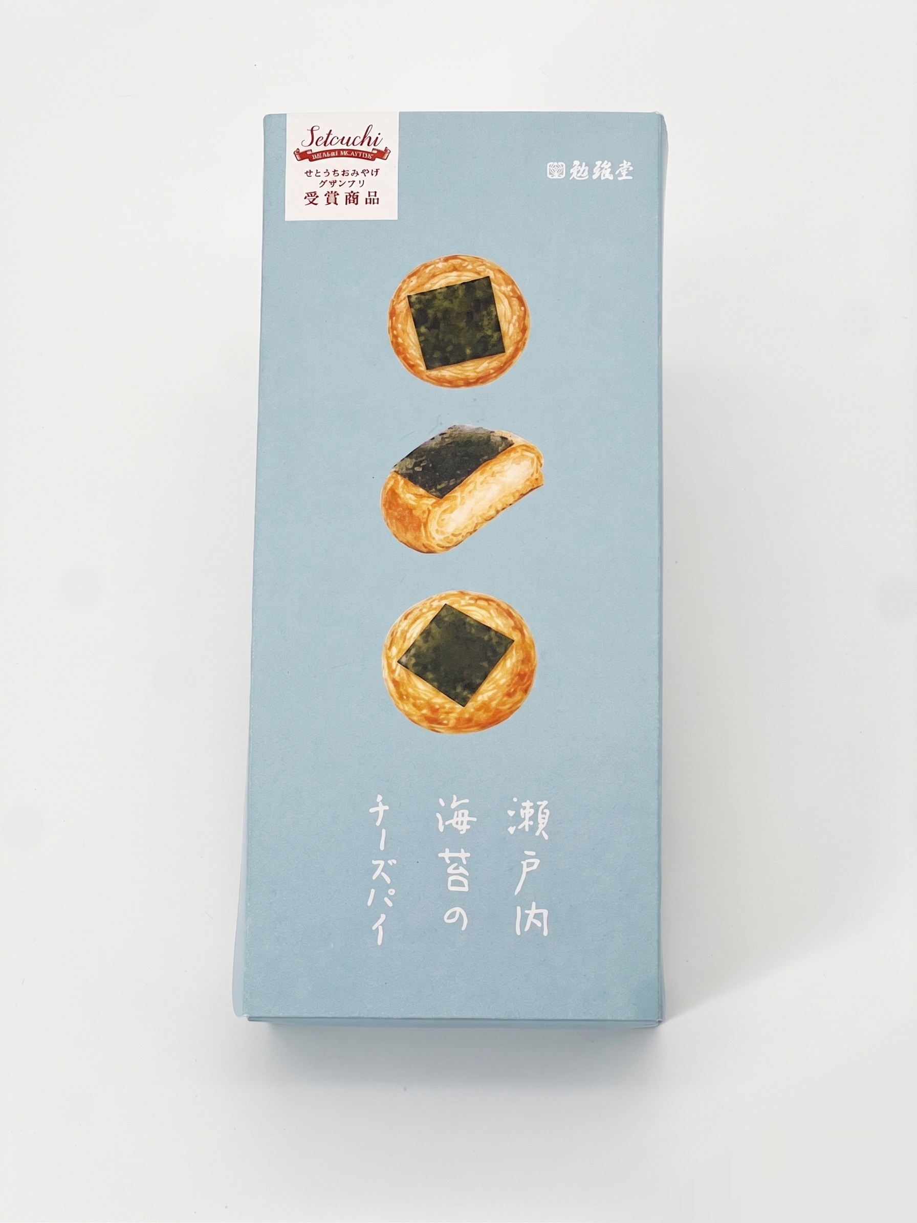 瀬戸内海苔のチーズパイ パッケージ